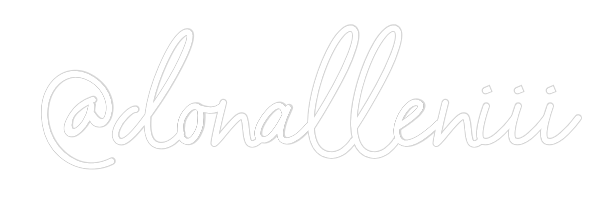 Custom Neon: @donalleniii