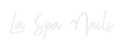 Custom Neon: La Spa Nails