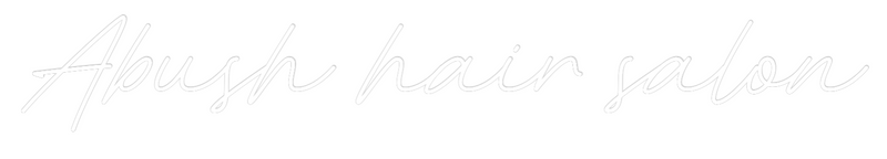 Custom Neon: Abush hair sa...