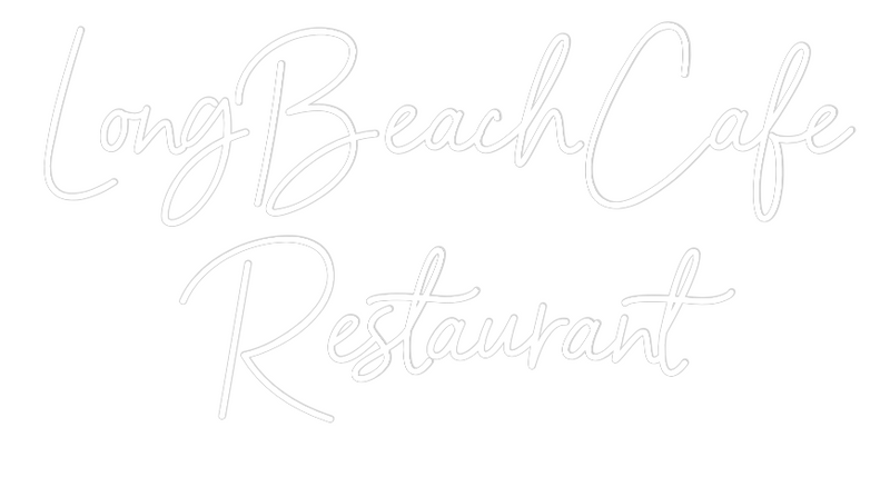 Custom Neon: LongBeachCafe...