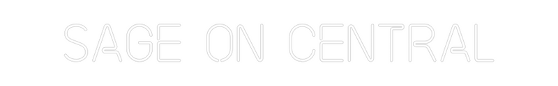 Custom Neon: Sage On Central