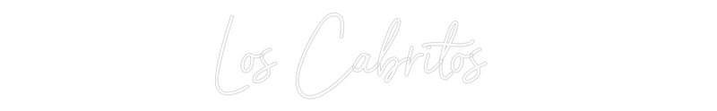 Custom Neon: Los Cabritos