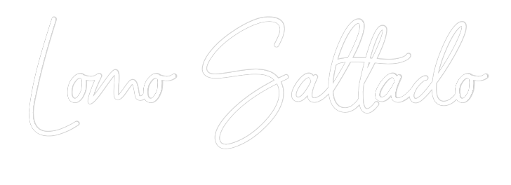 Custom Neon: Lomo Saltado