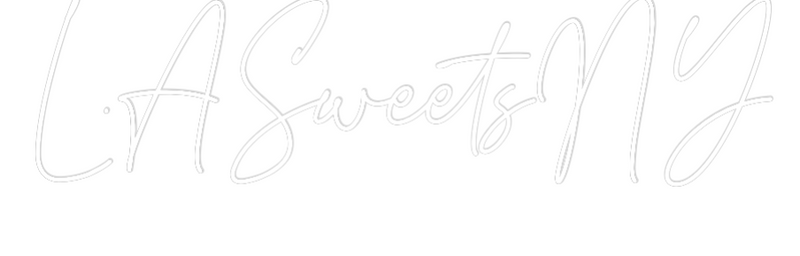 Custom Neon: L.ASweetsNY