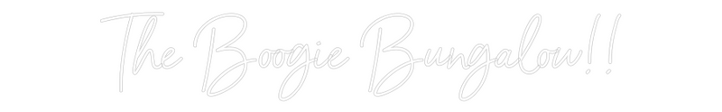 Custom Neon: The Boogie Bu...