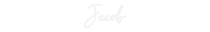 Custom Neon: Jacob
