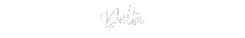 Custom Neon: Delta