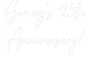 Custom Neon: Gomez’s 25th ...