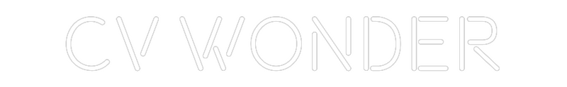 Custom Neon: CV WONDER
