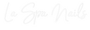 Custom Neon: La Spa Nails