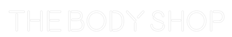 Custom Neon: THE BODY SHOP