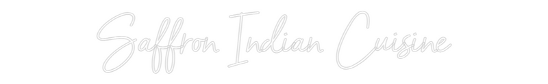 Custom Neon: Saffron India...