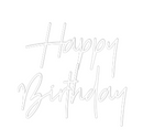 Custom Neon: Happy
Birthday