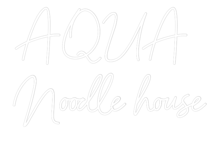 Custom Neon: AQUA 
Noodle...