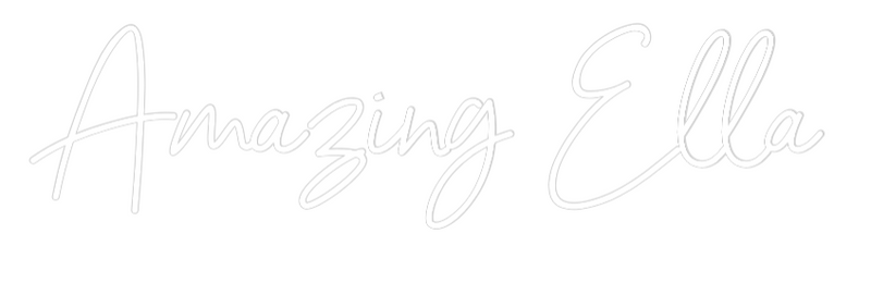 Custom Neon: Amazing Ella