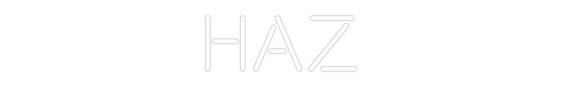 Custom Neon: HAZ