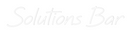 Custom Neon: Solutions Bar
