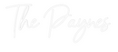 Custom Neon: The Paynes