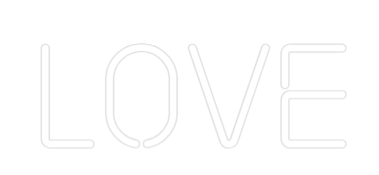 Custom Neon: love