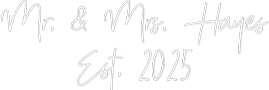 Custom Neon: Mr. & Mrs. Ha...