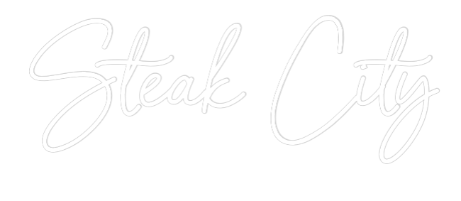 Custom Neon: Steak City