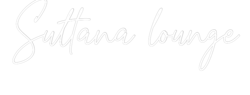 Custom Neon: Sultana lounge