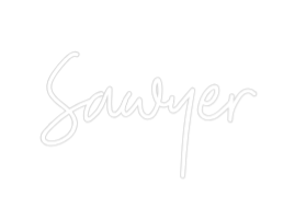 Custom Neon: Sawyer