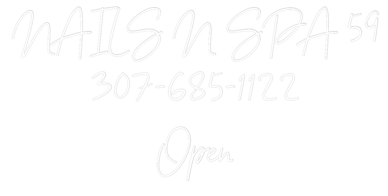 Custom Neon: NAILS N SPA 5...