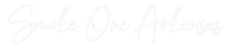 Custom Neon: Smoke One Ark...