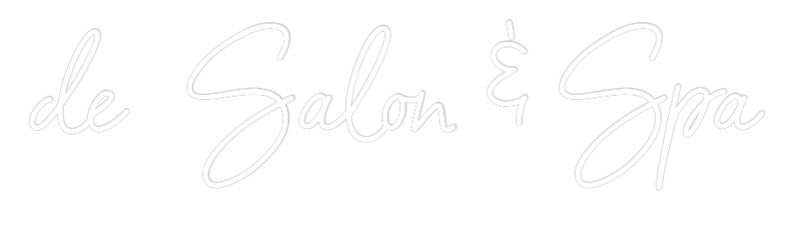 Custom Neon: de  Salon & Spa