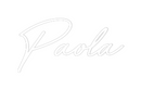 Custom Neon: Paola