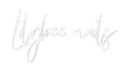 Custom Neon: Lilybee nails
