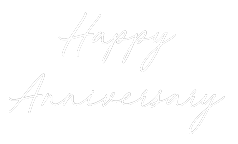 Custom Neon: Happy 
Anniv...