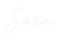 Custom Neon: Sara