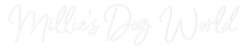 Custom Neon: Millie’s Dog ...