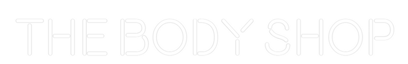 Custom Neon: THE BODY SHOP