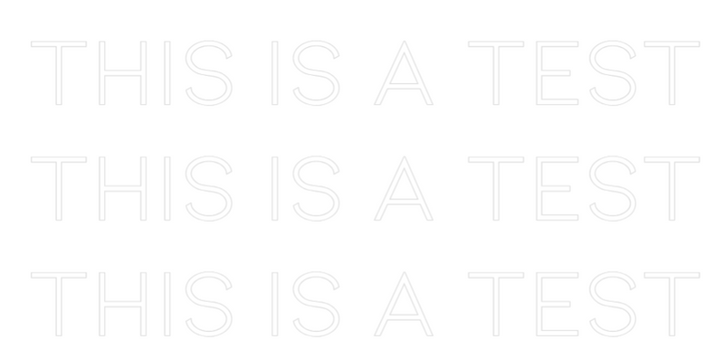 Custom Neon: THIS IS A TES...