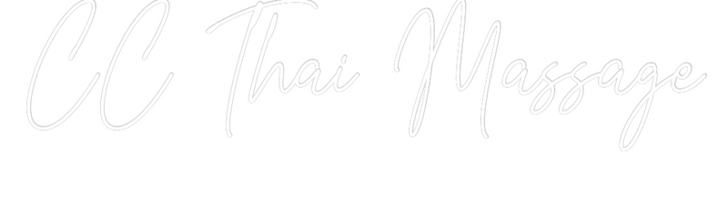 Custom Neon: CC Thai Massage
