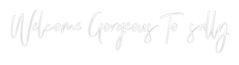 Custom Neon: Welcome Gorge...
