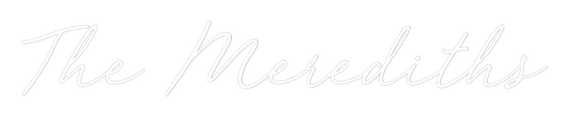 Custom Neon: The Merediths