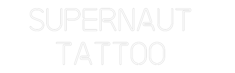 Custom Neon: SUPERNAUT 
T...
