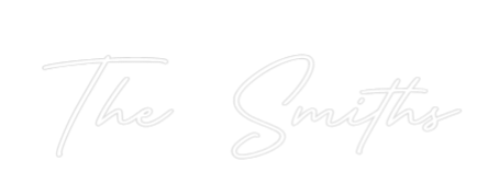 Custom Neon: The Smiths