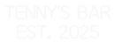 Custom Neon: Tenny's Bar
...