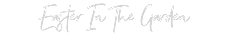 Custom Neon: Easter In The...