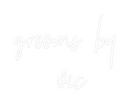 Custom Neon: grooms by 
vic