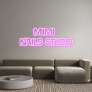 Custom Neon: MiMi 
nails ...