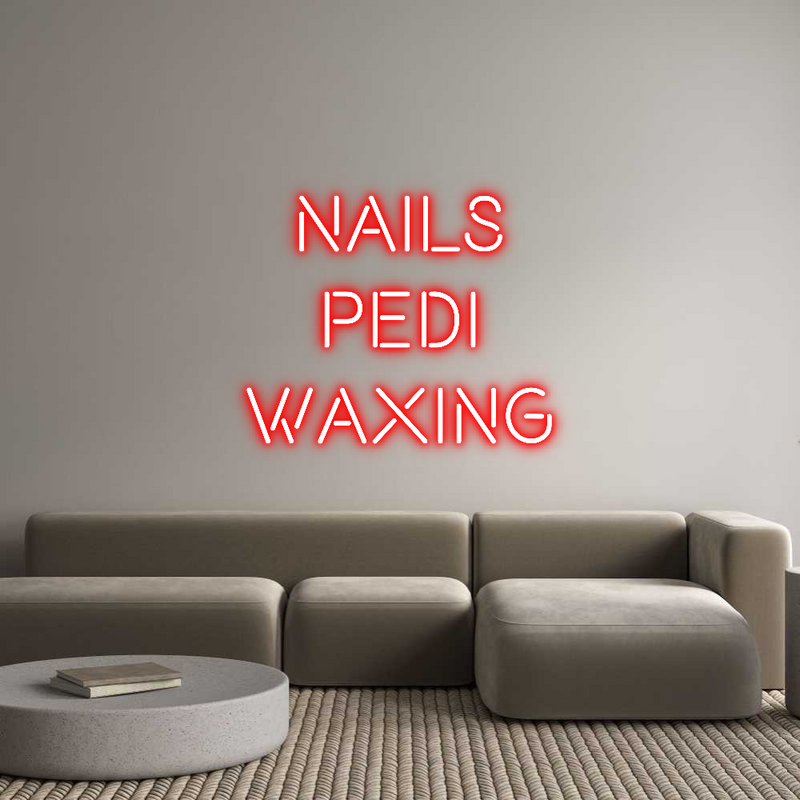 Custom Neon: Nails
Pedi
...