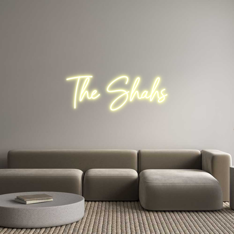 Custom Neon: The Shahs