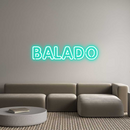 Custom Neon: BALADO