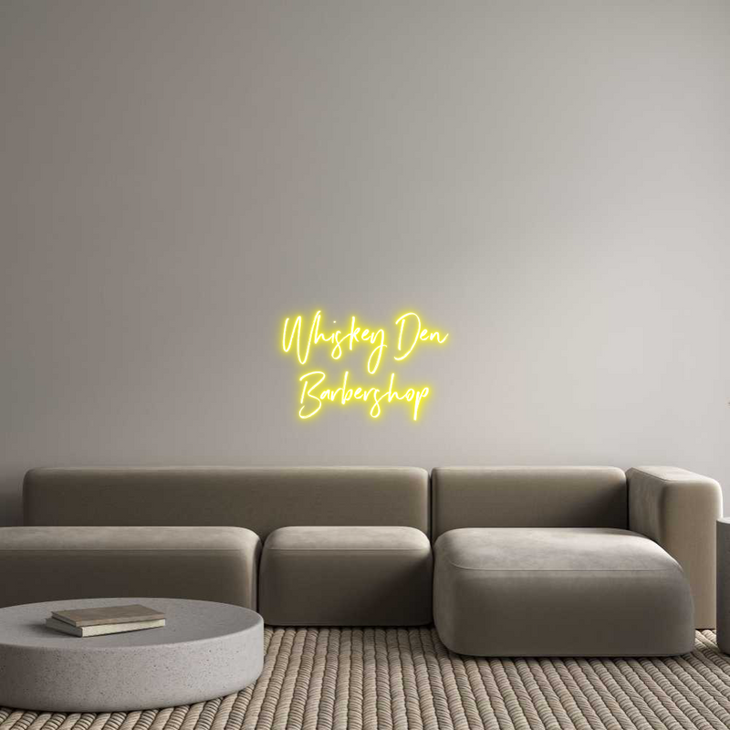 Custom Neon: Whiskey Den
...